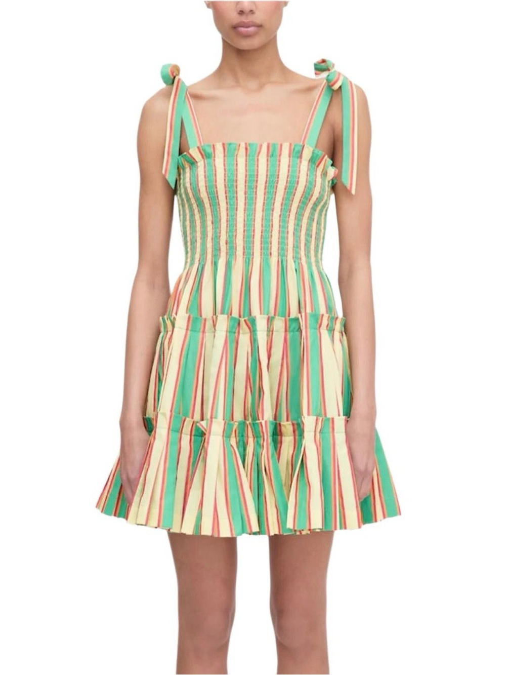 Hill House Rockhouse Stripe
Ribbon Charlotte Nap Dress NWT